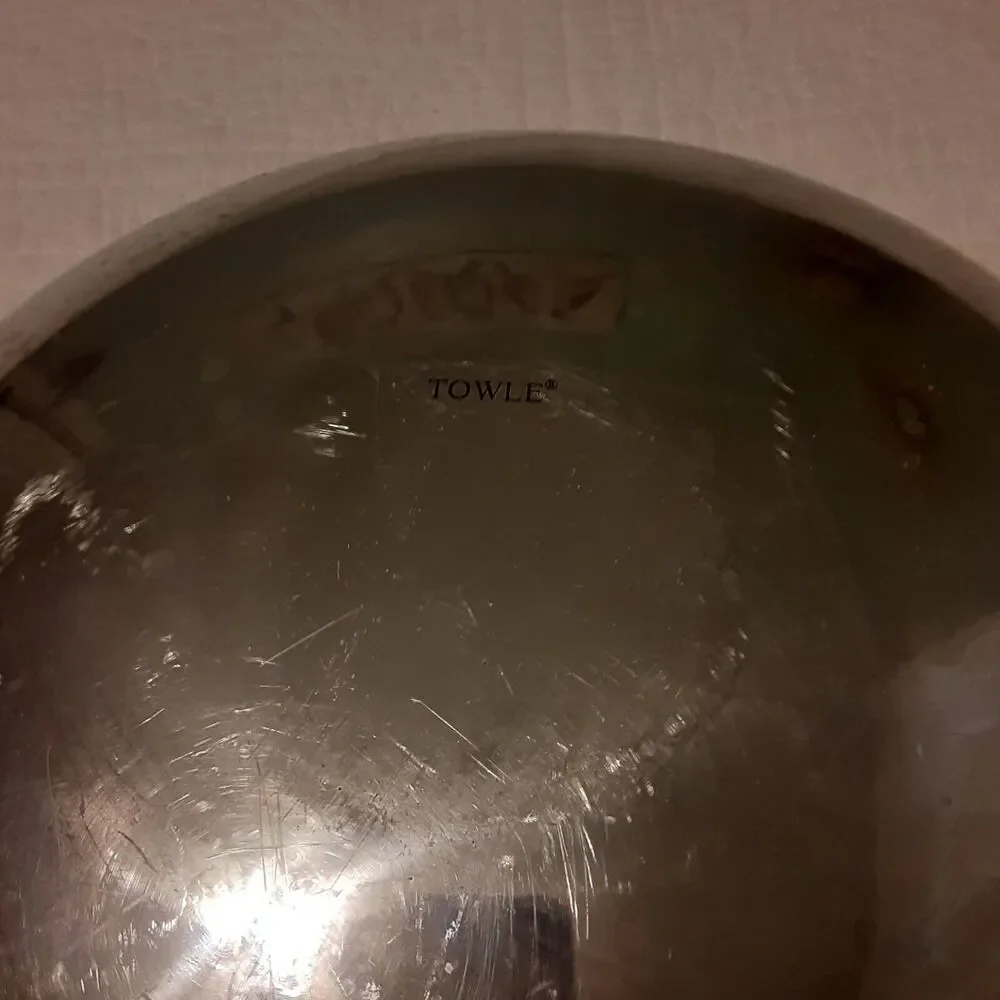 Towle Pintel Collection Salad Bowl & Server Set 7pc Family Gatherings